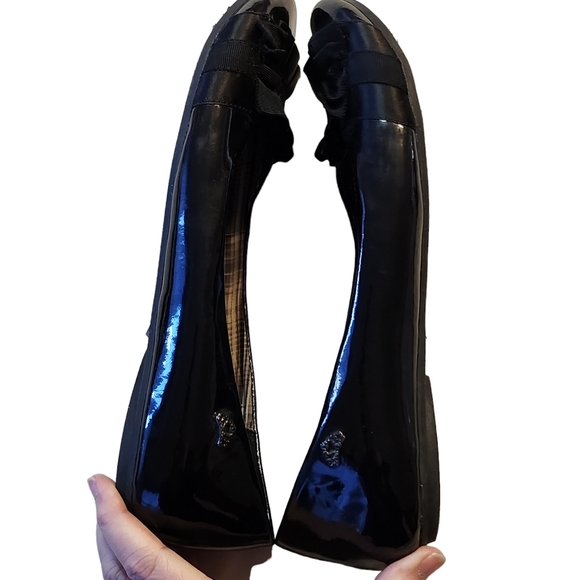 FERGALICIOUS By FERGIE ALANA Women's Ballet Flats Shoes Black Slip On 10M - Picture 5 of 9